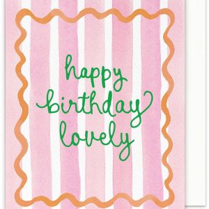 Happy Birthday Lovely Birthday Card