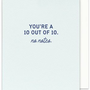 No Notes Love Card