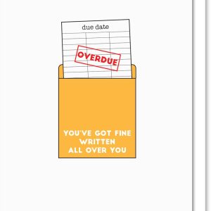 Fine All Over Love Card