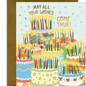 Many Wishes Birthday Card