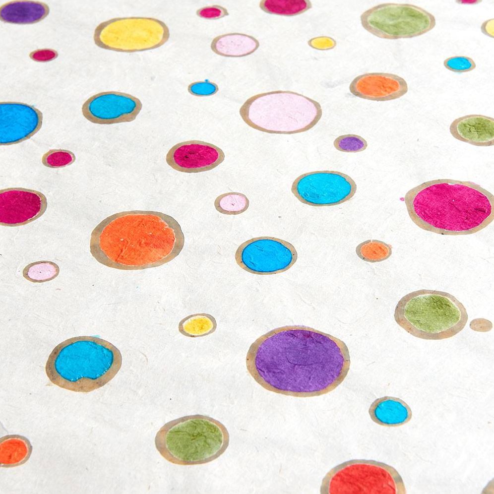 Multicolor Dots Handmade Paper - Image 2