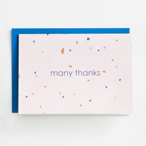 Terrazzo Thank You Card