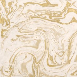 Gold on Natural Marble Handmade Paper