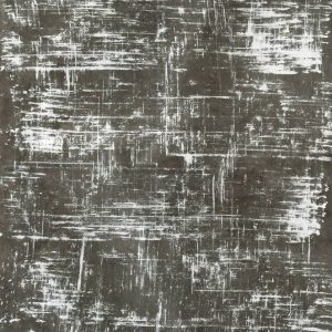 Brush Stroke Silver on Slate Handmade Paper