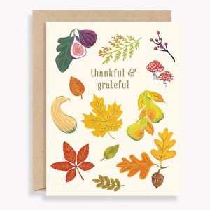 Fall Bounty Thanksgiving Card