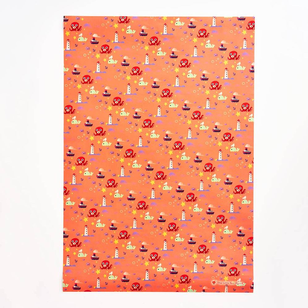 Sea Creatures Flat Wrap - Image 3