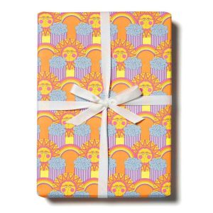 Sun & Rainbows Flat Wrap