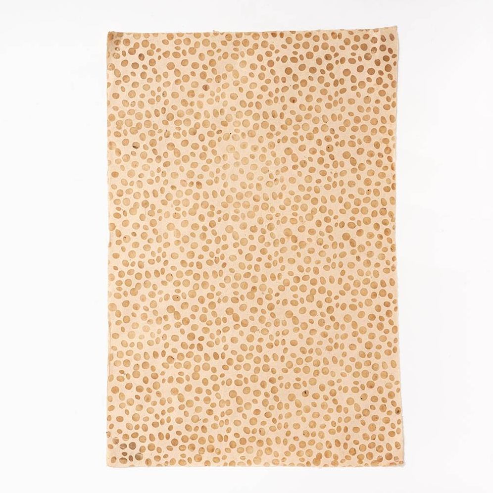 Translucent Pebbles on Cream Handmade Paper - Image 2