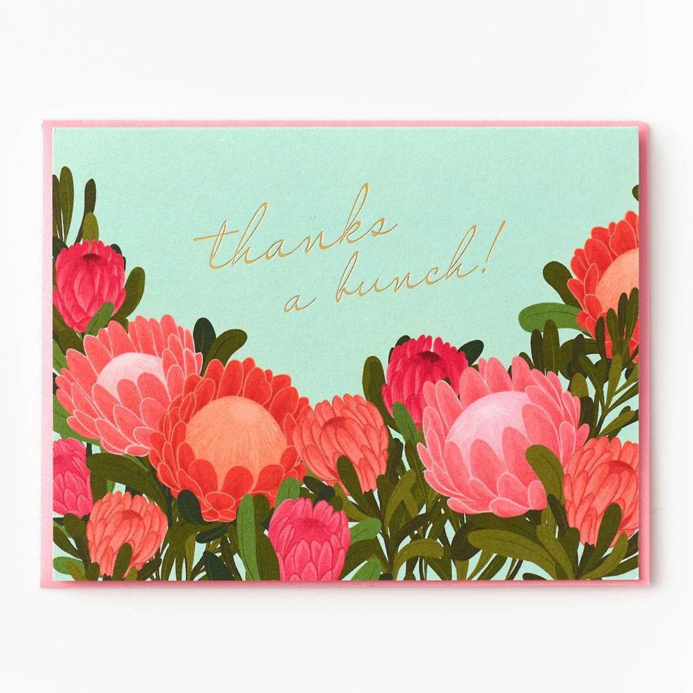 Protea Bloom Thank You Card Set - Image 2