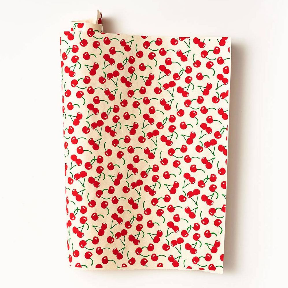 Cherries On Cream Handmade Paper - Image 3