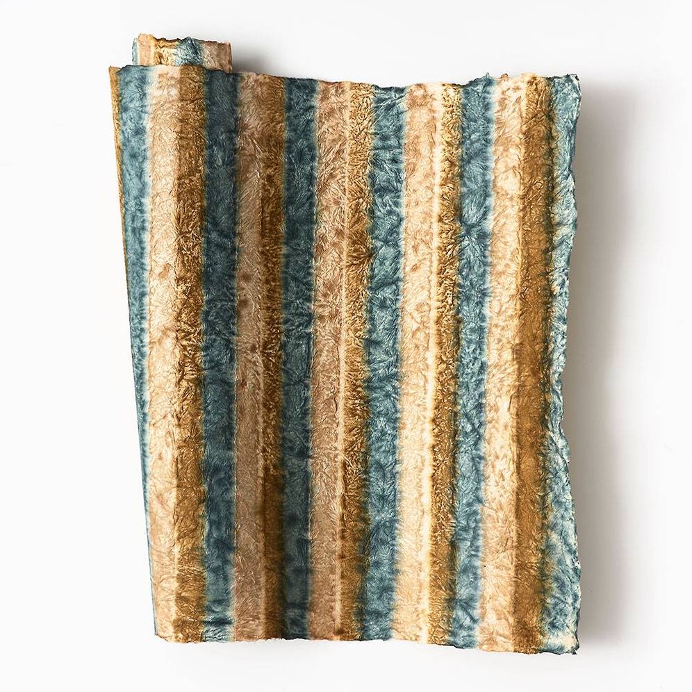 Crinkled Stripe Handmade Paper - Image 3