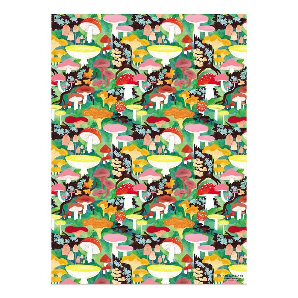 Woodland Mushrooms Flat Wrap - Image 2