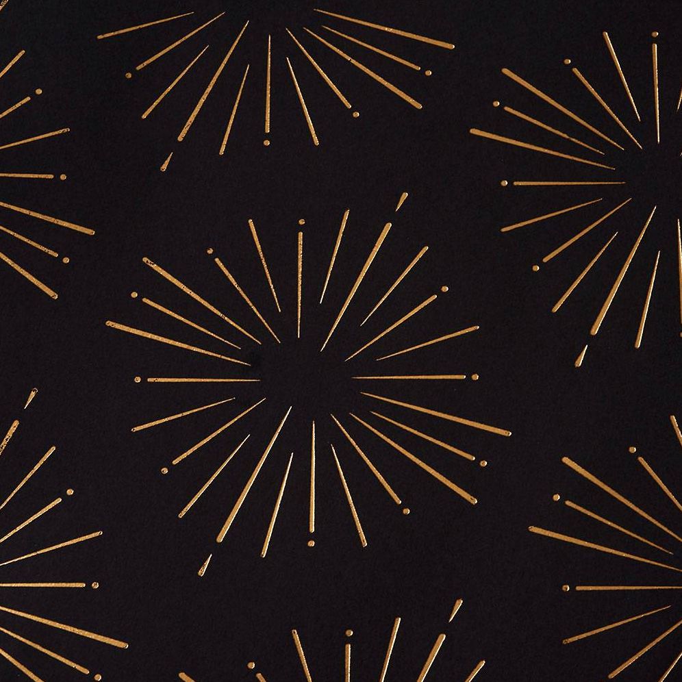 Gold Starburst Medium Gift Bag - Image 2