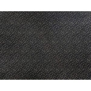 Natural Dots on Black Handmade Paper