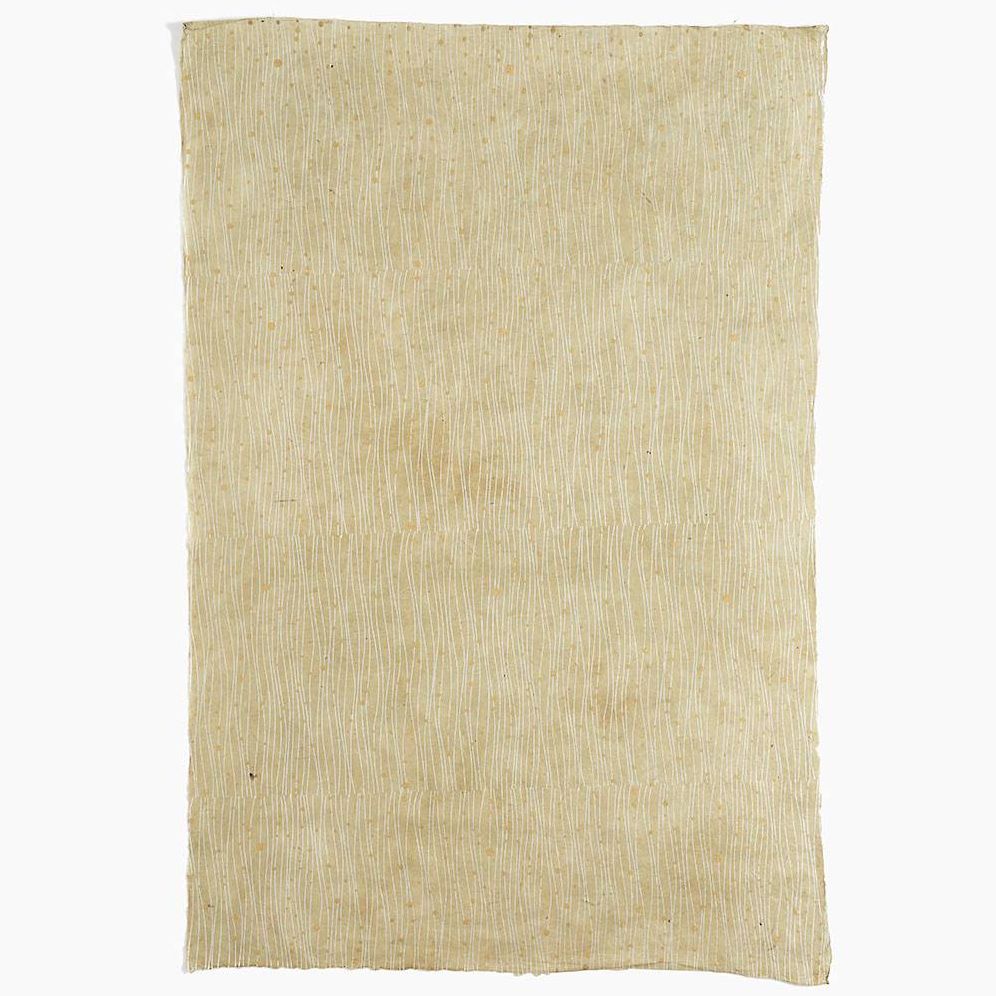Metallics Lines with Gold Dot on Kraft Handmade Paper - Image 2