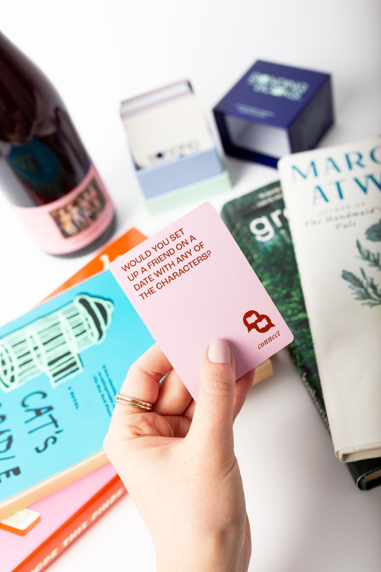 BONDING OVER BOOKS CONVERSATION CARD GAME - Image 6