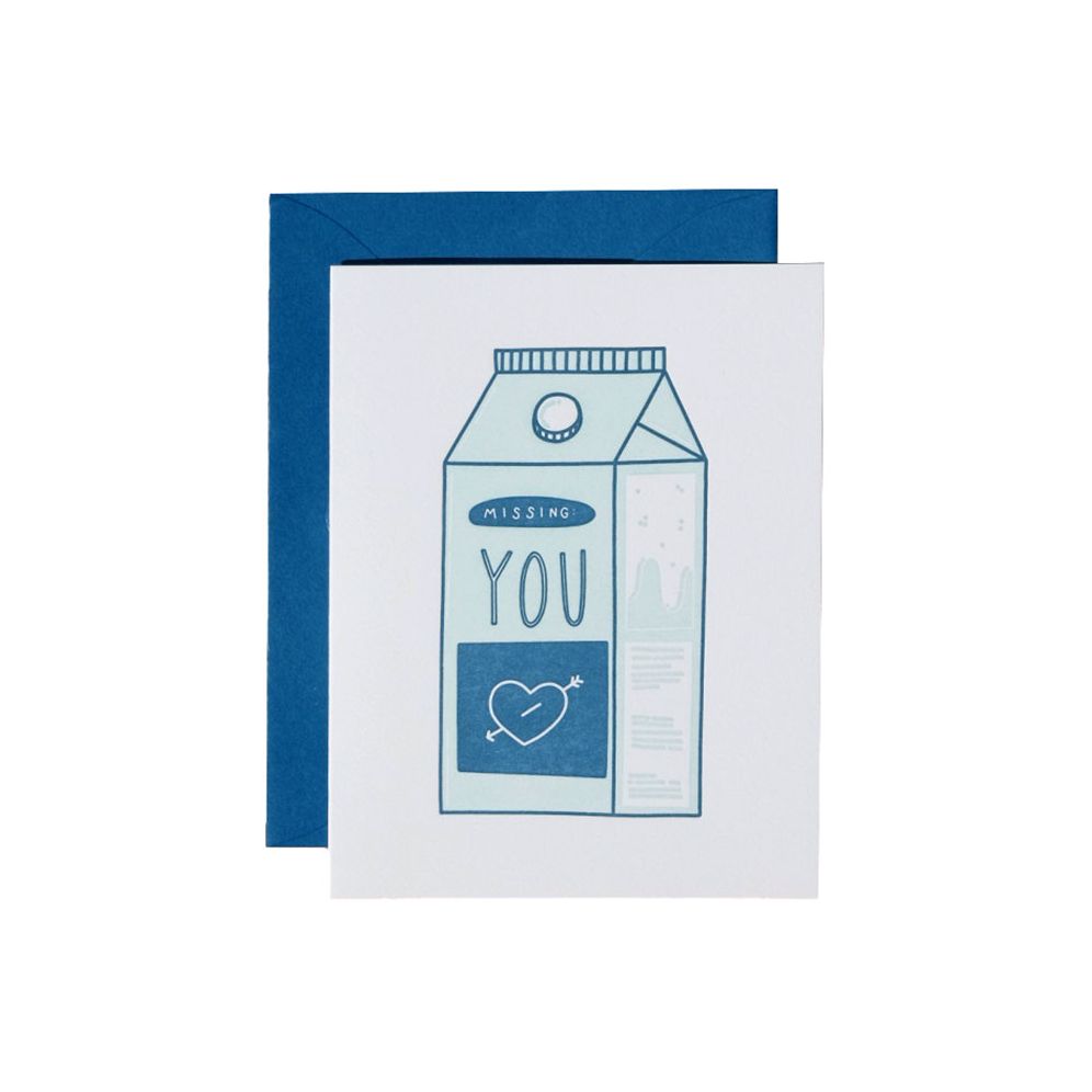 Milk Carton Missing You Card - Image 2