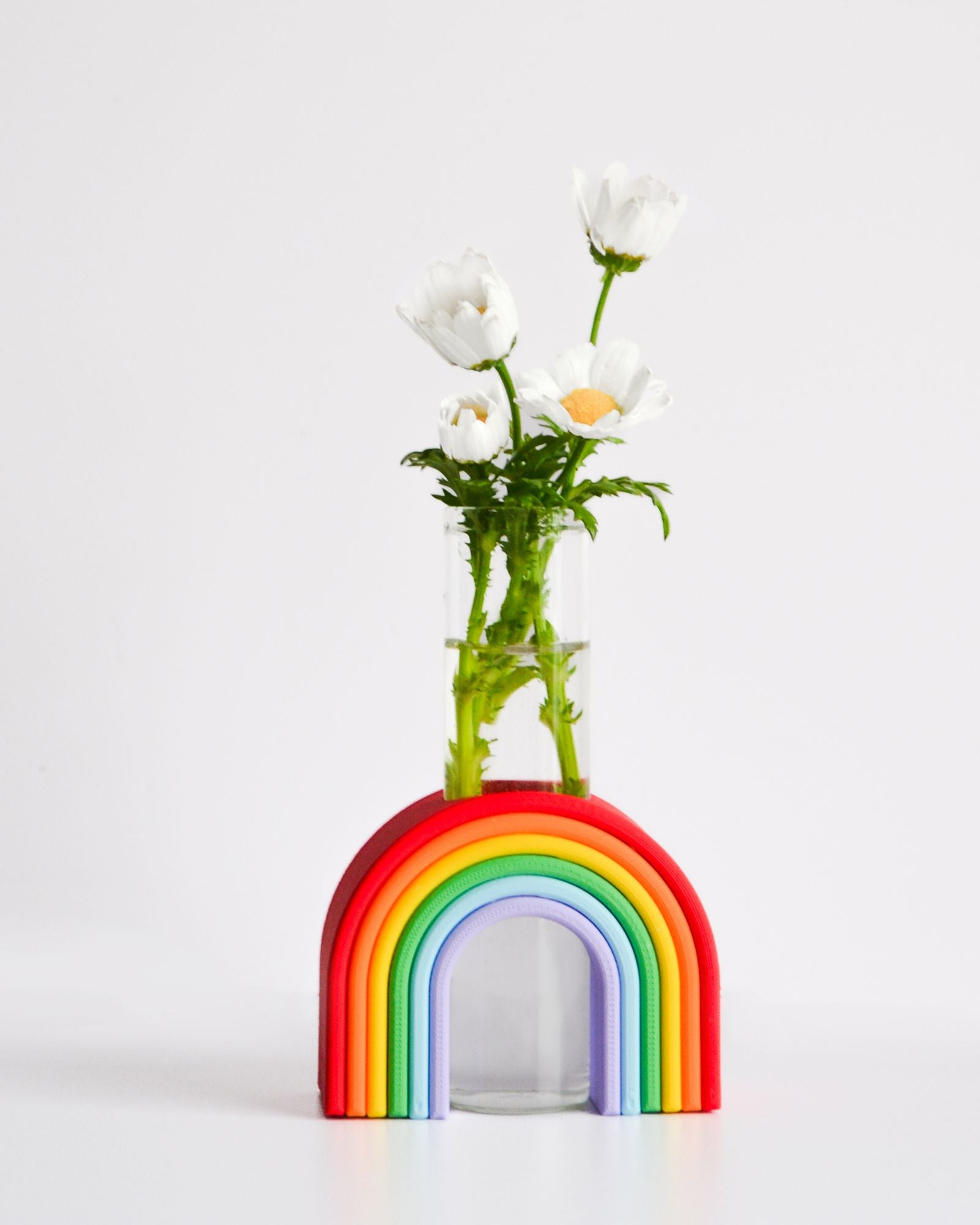 3D Printed Rainbow Propagation Glass Vase - Image 2