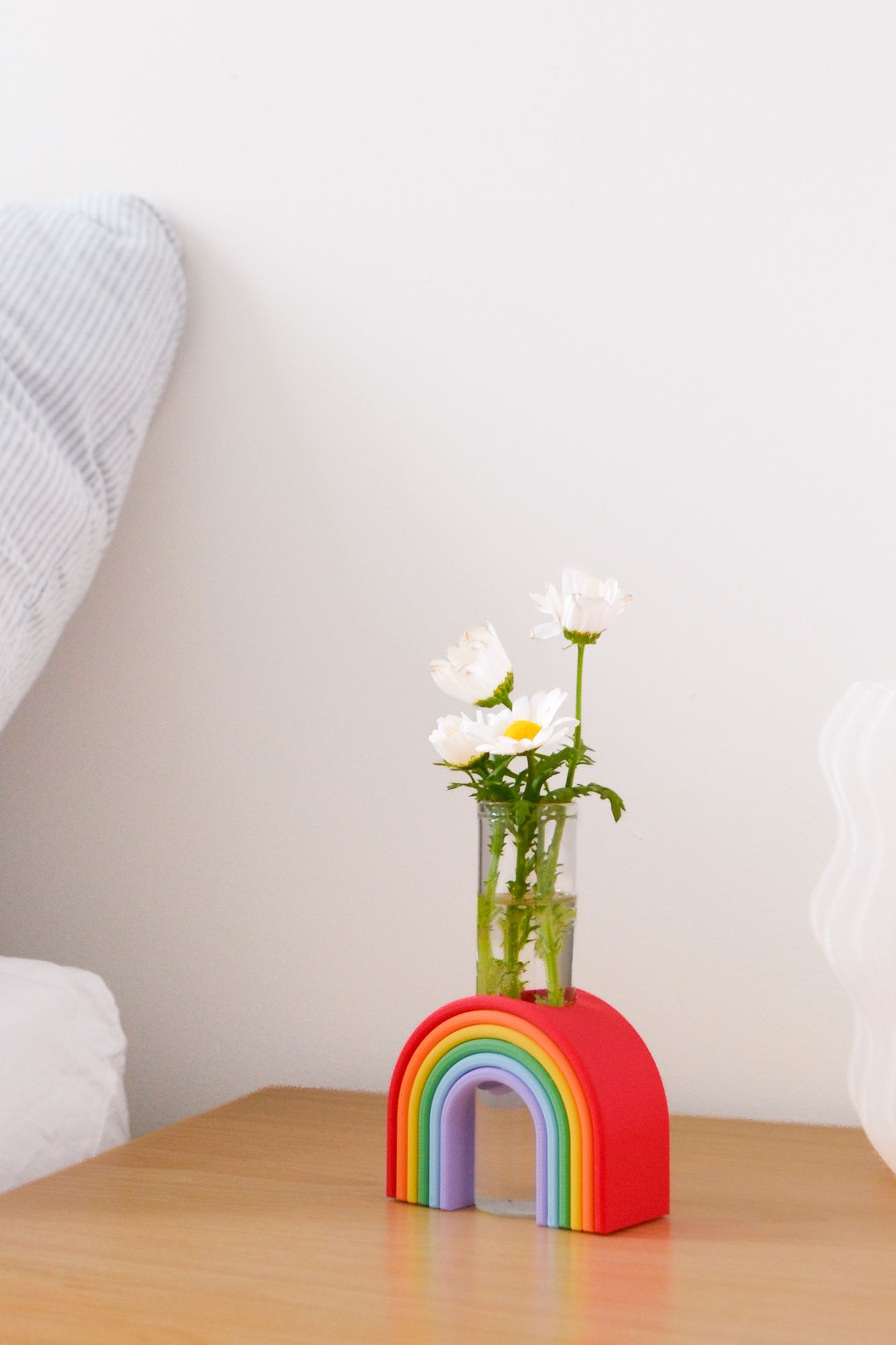 3D Printed Rainbow Propagation Glass Vase - Image 3