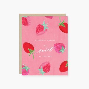 Birthday Wishes as Sweet as You are Birthday Card