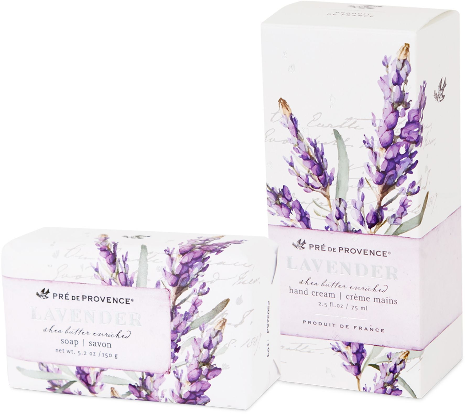 Lavender Hand Cream & Soap Set - Image 2
