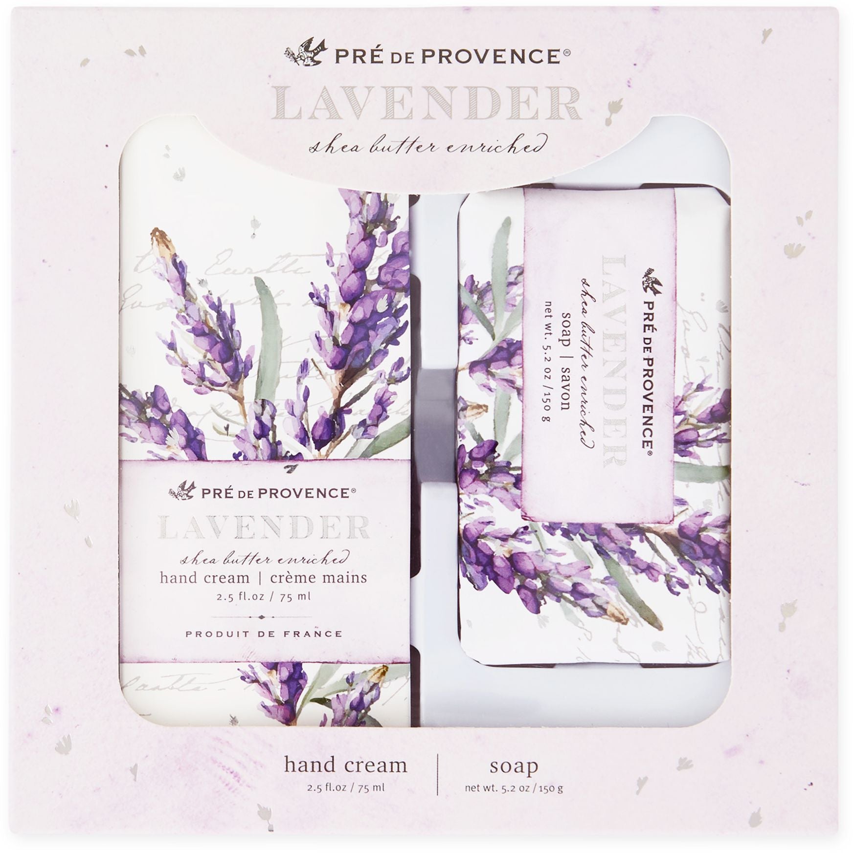 Lavender Hand Cream & Soap Set - Image 3