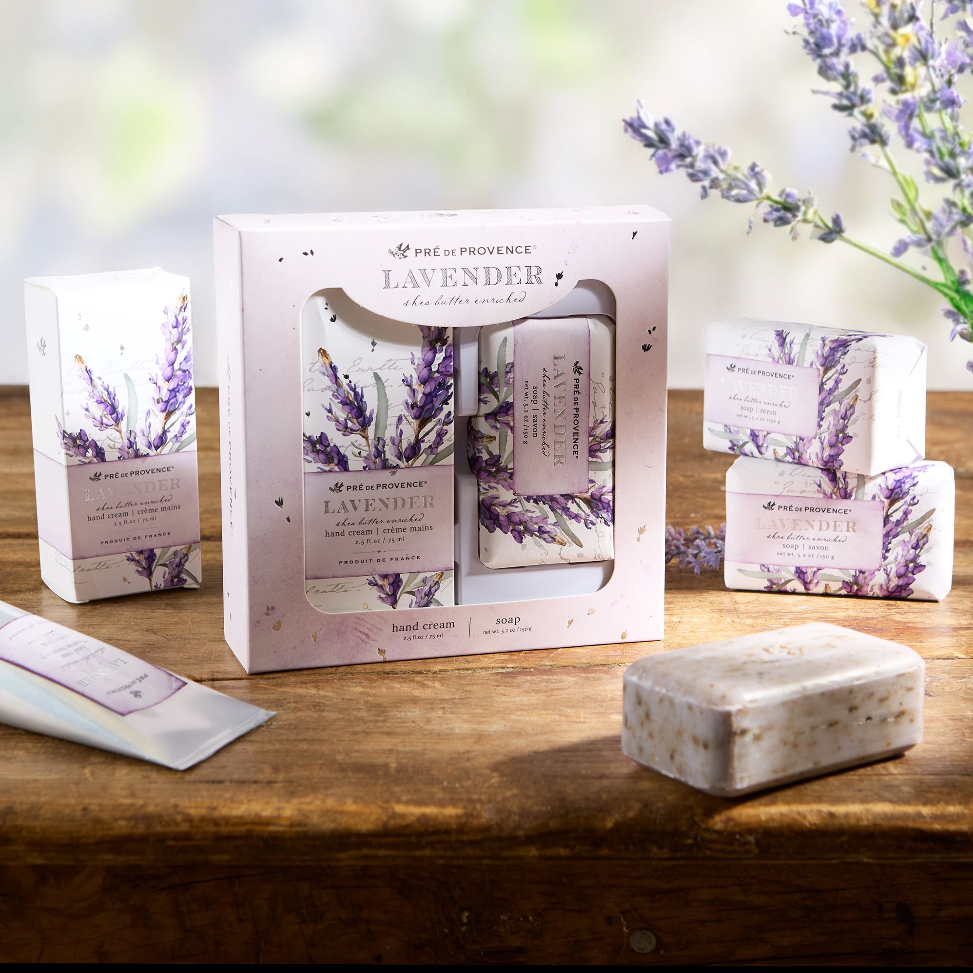 Lavender Hand Cream & Soap Set - Image 5