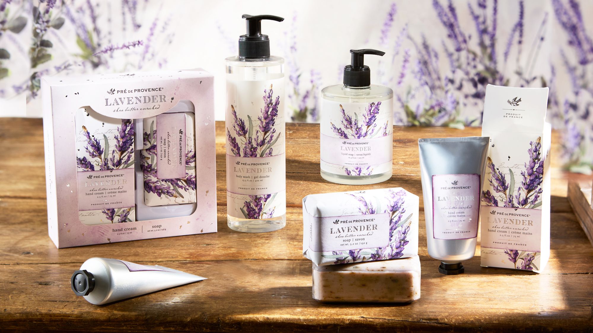 Lavender Hand Cream & Soap Set - Image 8