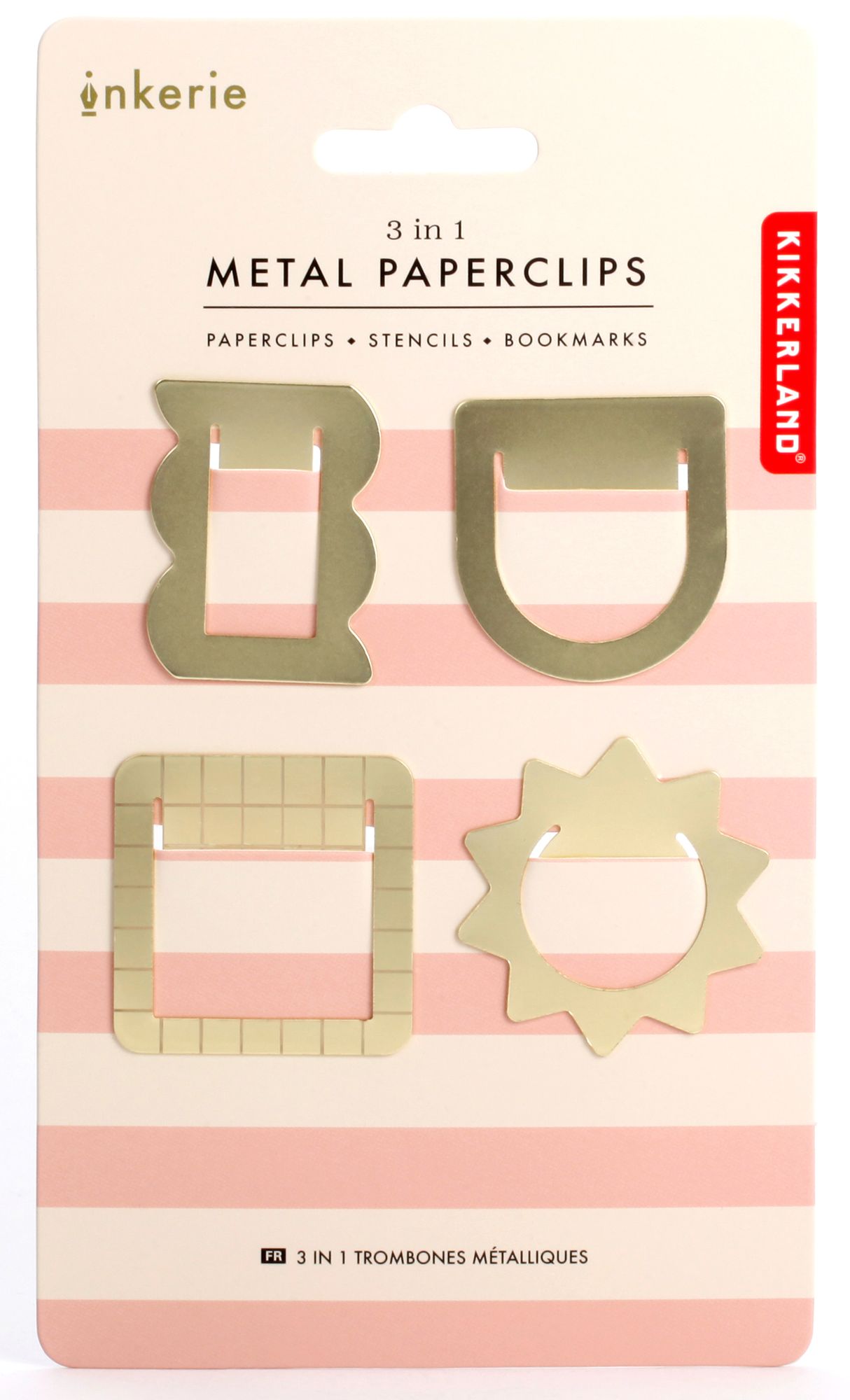 3 in 1 Metal Paper Clips