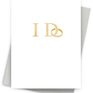 I Do Bands Wedding Card