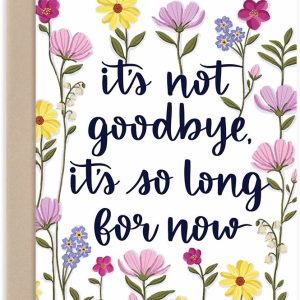 So Long For Now Goodbye Card