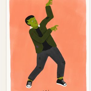 Thrilling Frankenstein Halloween Card