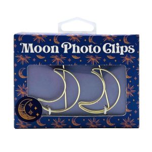 Moon Photo Clip Garland