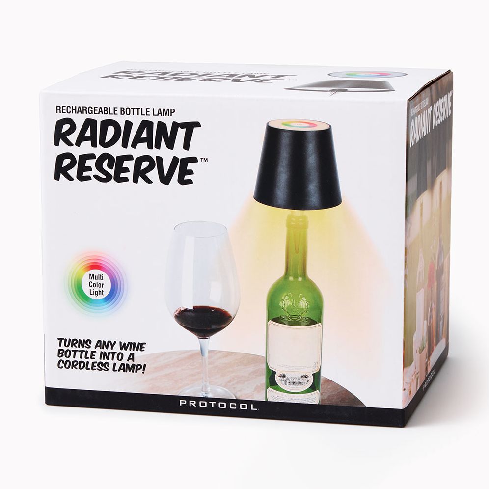 Wine Bottle Lamp with Wine Stopper - Image 7