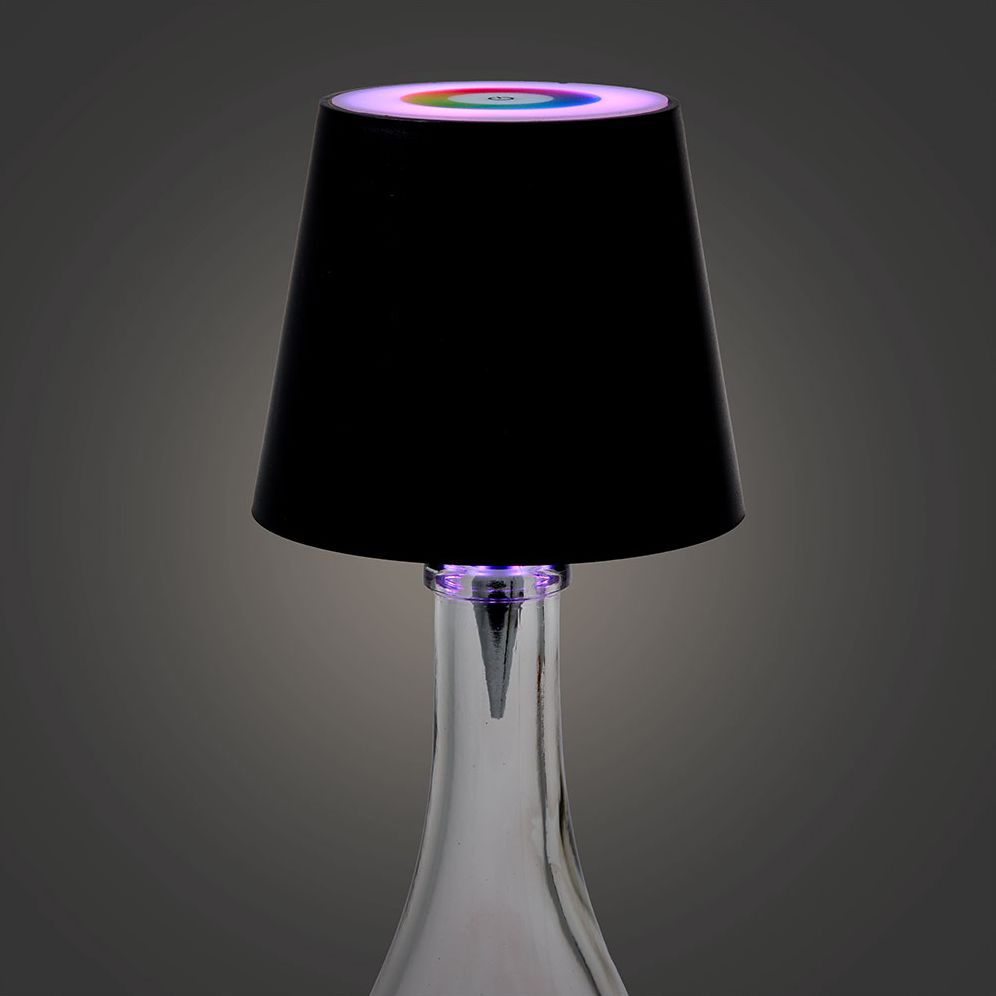 Wine Bottle Lamp with Wine Stopper - Image 8