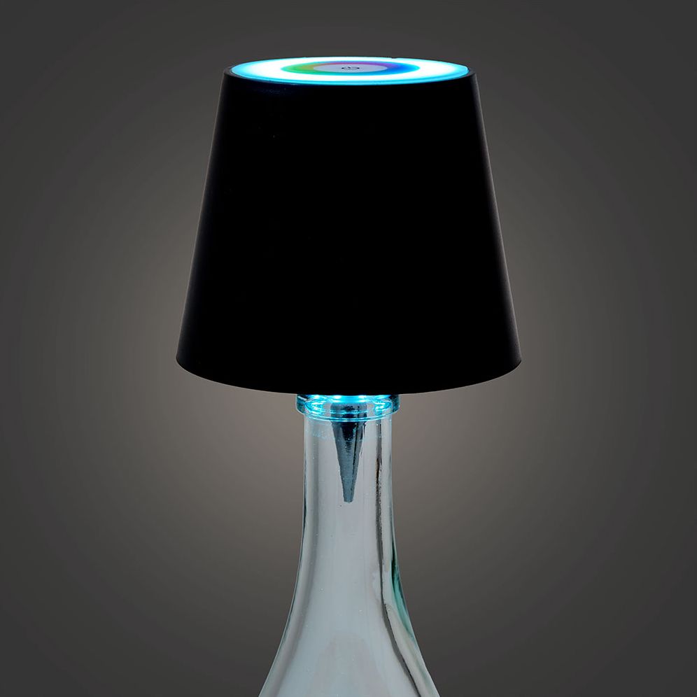 Wine Bottle Lamp with Wine Stopper - Image 9