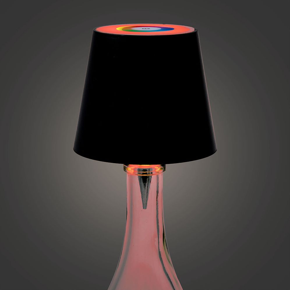 Wine Bottle Lamp with Wine Stopper - Image 10