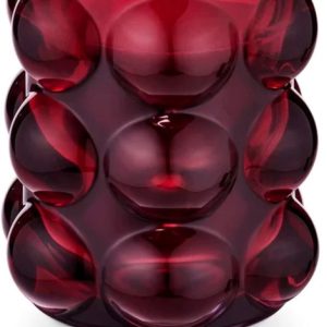Pomme Rouge Bubble Glass Candle