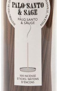 Palo Santo and Sage Incense in Glass Jar -100 Sticks