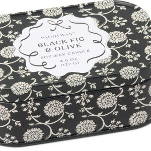 Chérie Black Fig & Olive Soy Wax Candle Tin 4.5 oz