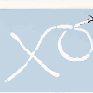 XO Skywriter Love Greeting Card