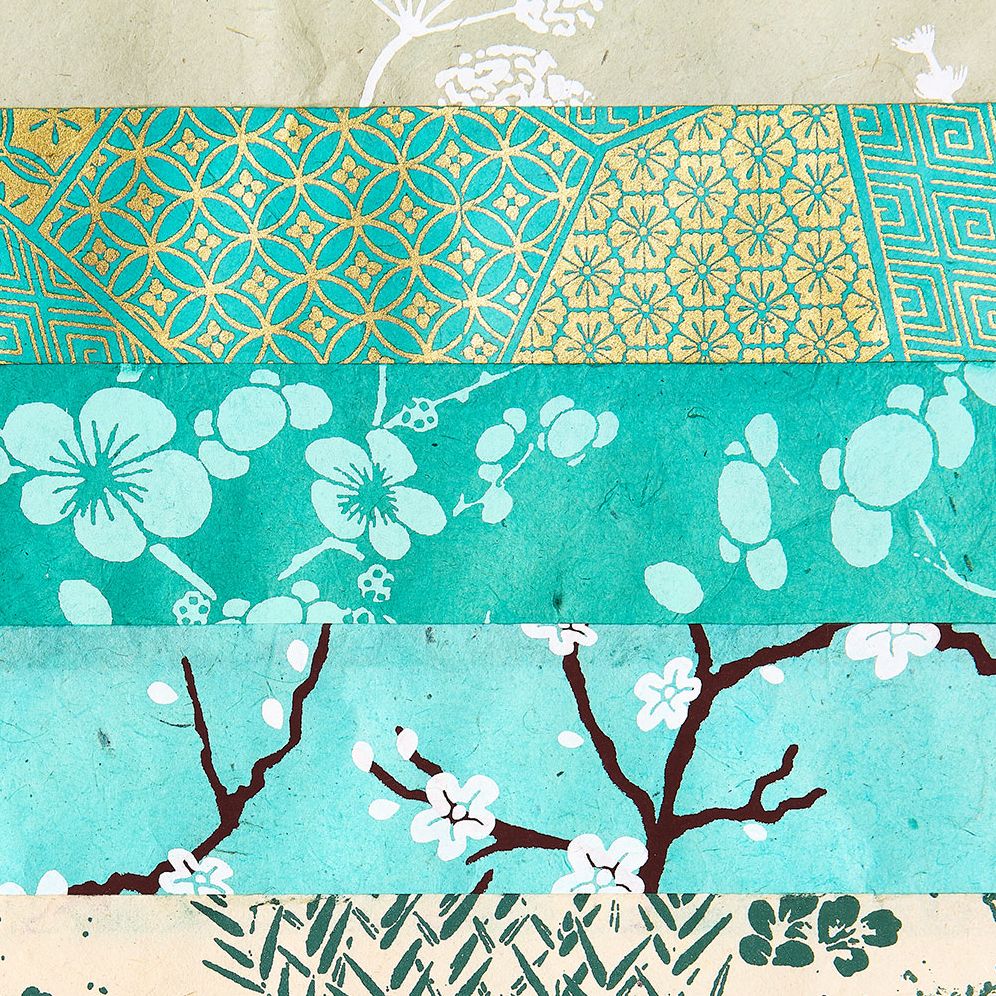 Quilt Pattern Handmade Paper - Image 2