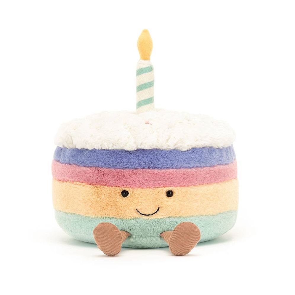 Amuseable Rainbow Birthday Cake Plush - In Store Exclusive - Image 2