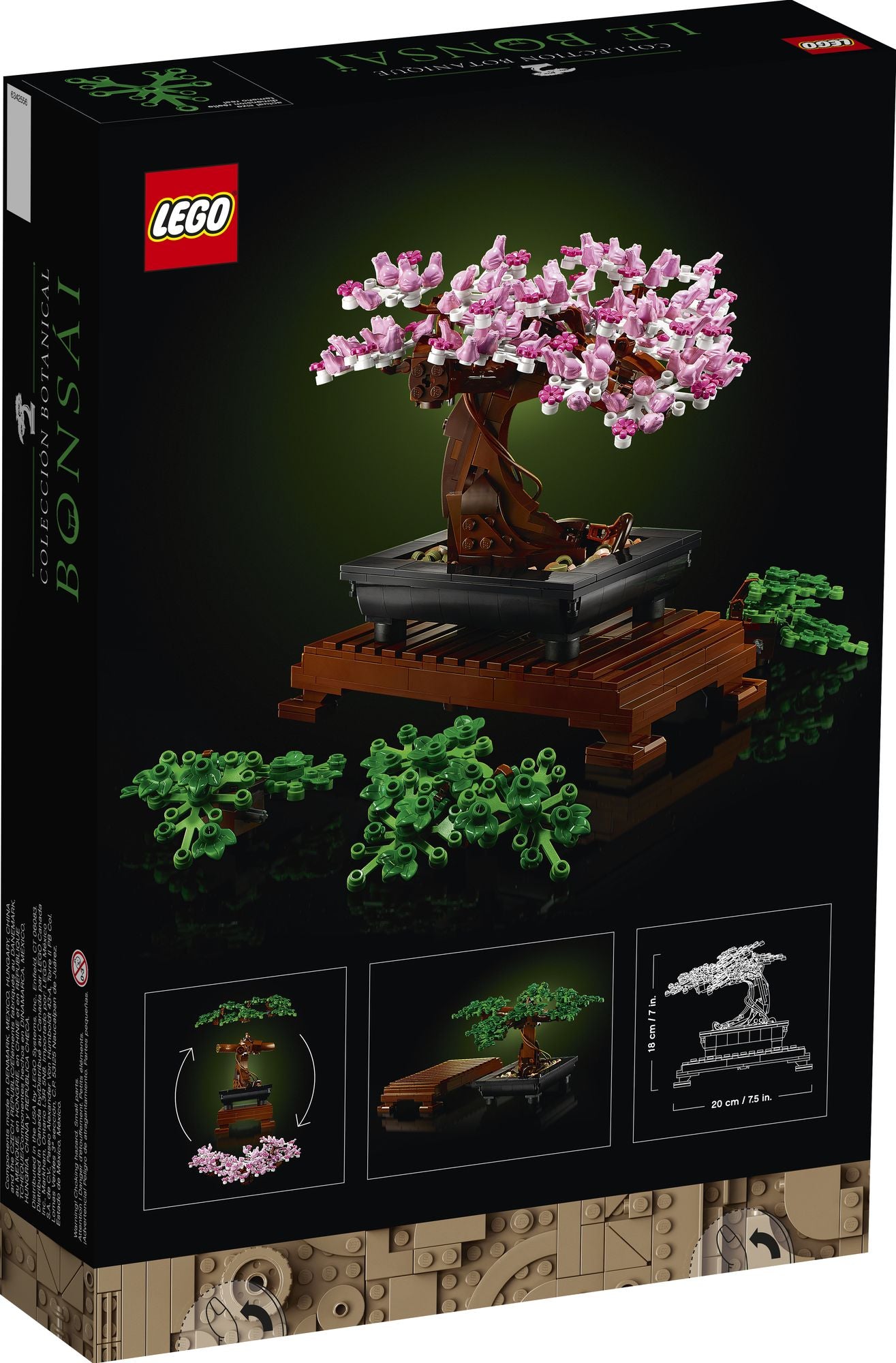 LEGO Adult Builders Expert Bonsai Tree 10281 - Image 7
