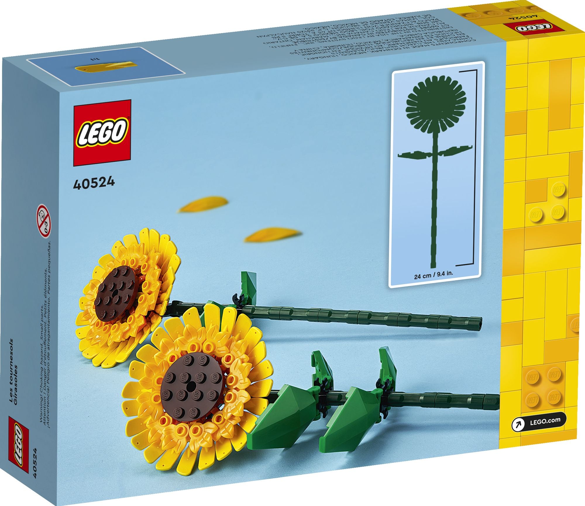 LEGO Flowers Sunflowers 40524 - Image 3