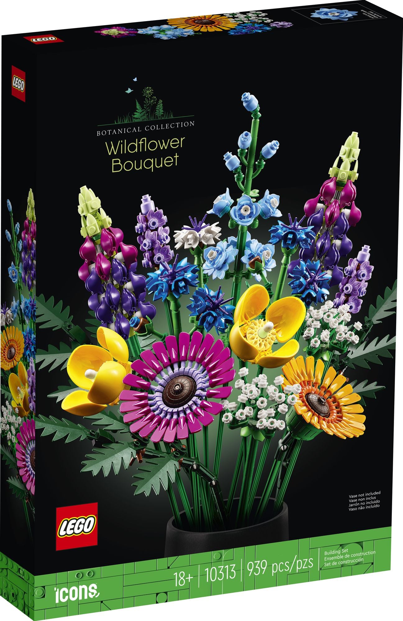 LEGO Icons Wildflower Bouquet 10313 - Image 4