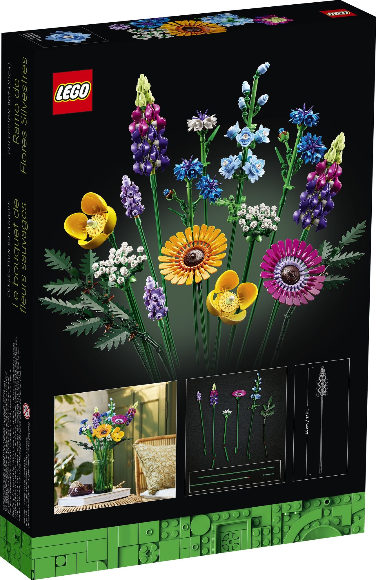 LEGO Icons Wildflower Bouquet 10313 - Image 5
