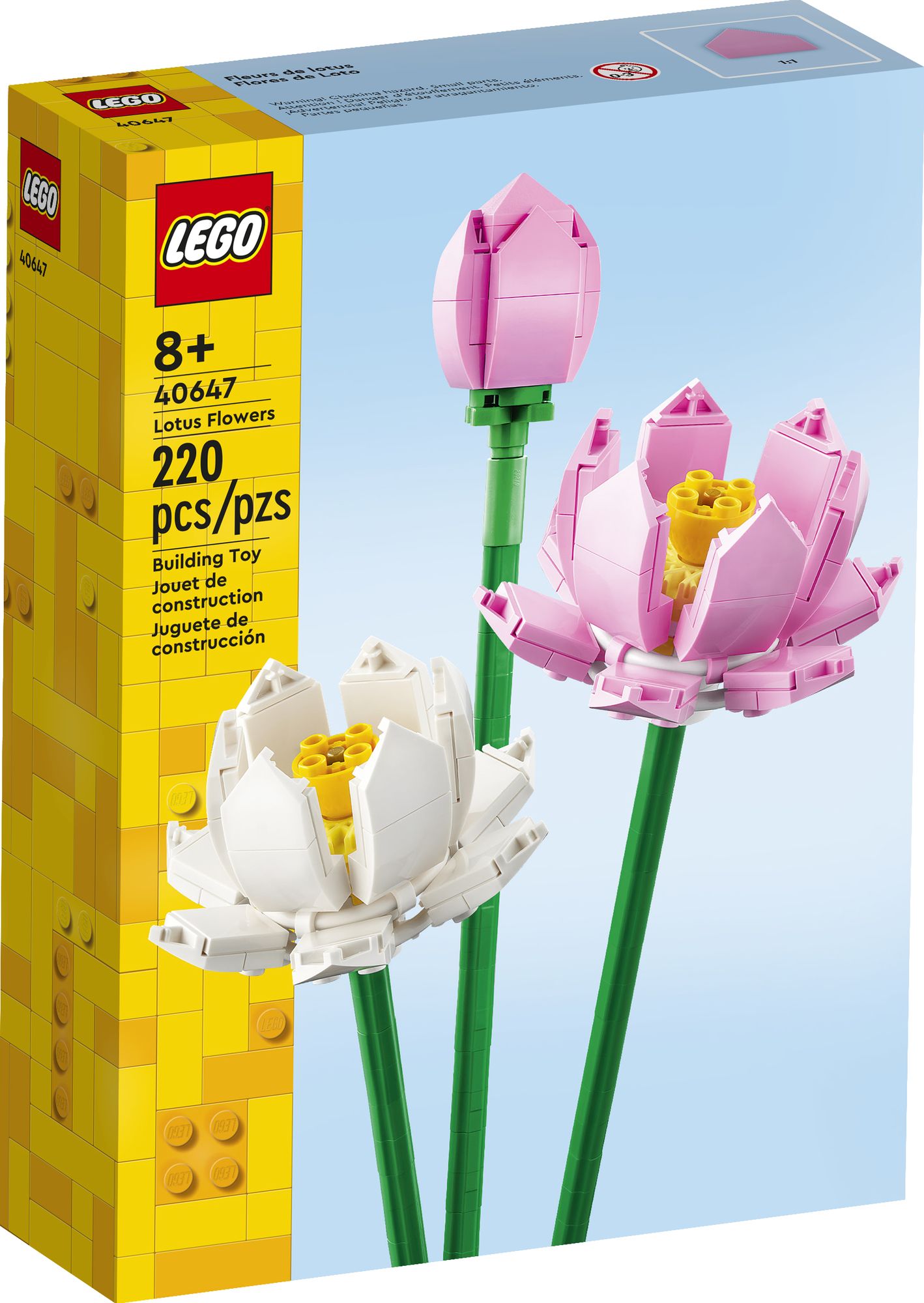 LEGO Lotus Flowers 40647 - Image 2