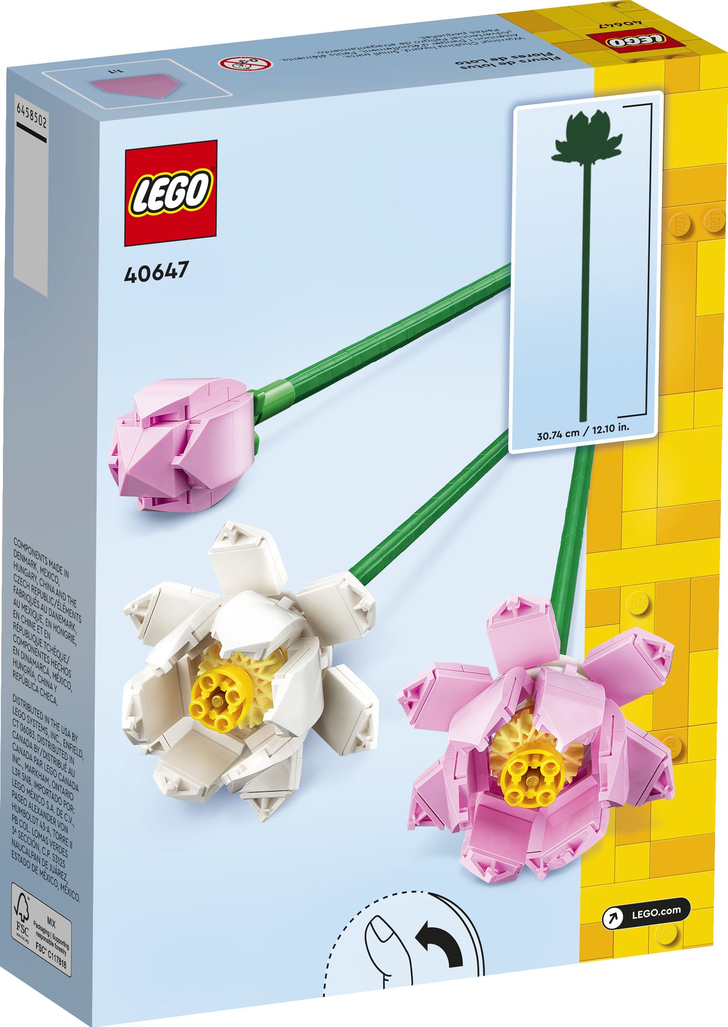 LEGO Lotus Flowers 40647 - Image 3