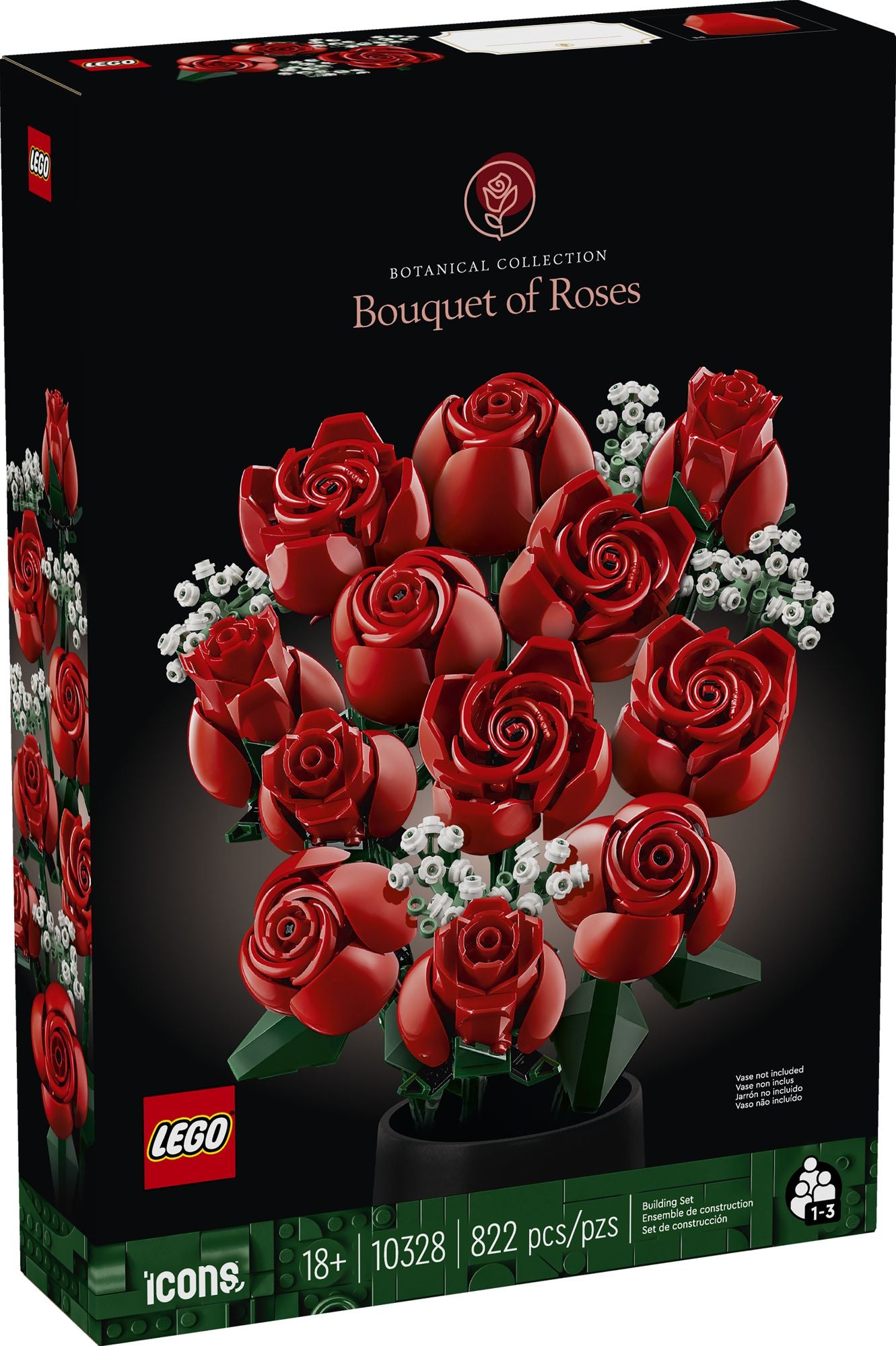 LEGO Icons Bouquet of Roses 10328 - Image 6
